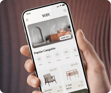 Mobile apps — sample work