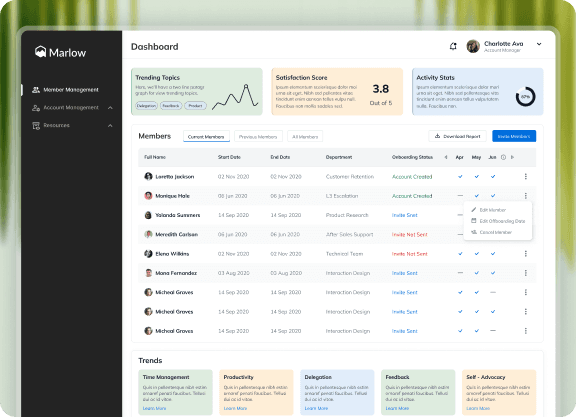 SaaS design — sample work
